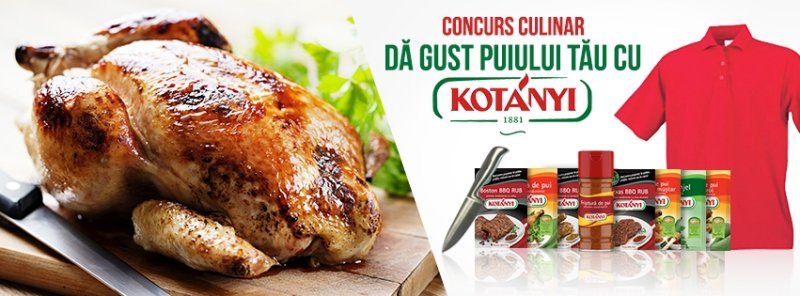 Da gust puiului tau cu Kotanyi
