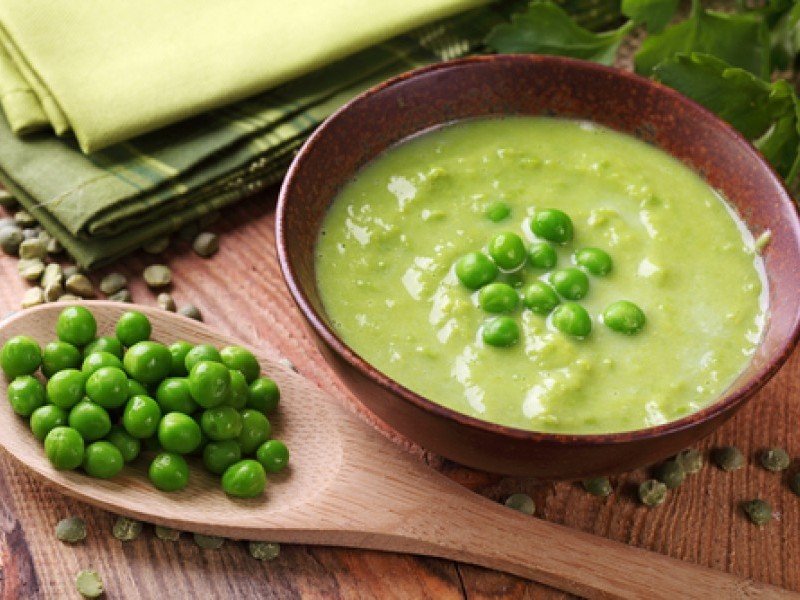 Supa crema de mazare verde