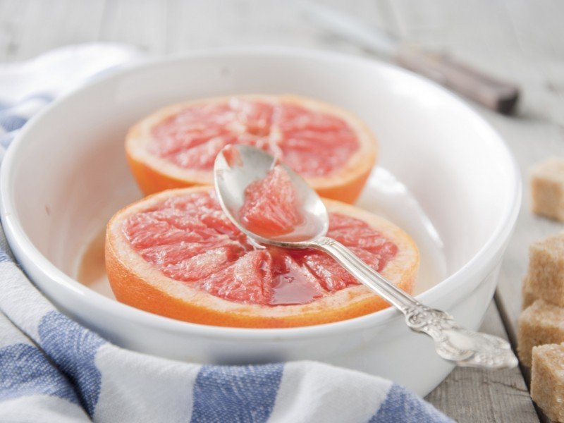 Grapefruit la cuptor