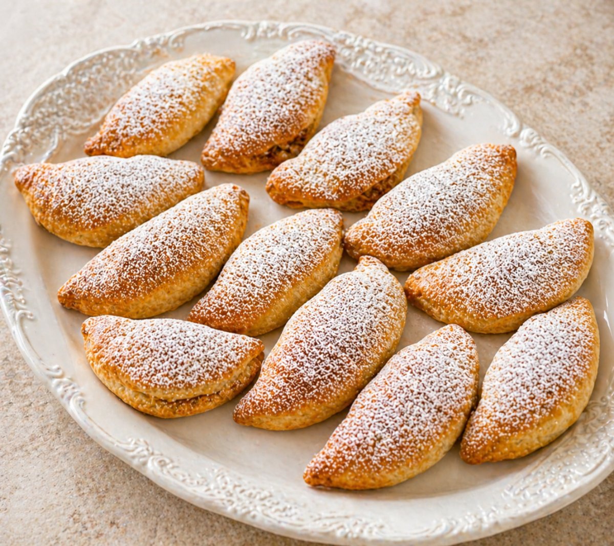 Cornulete salon cu nuca