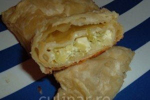 Strudel cu praz