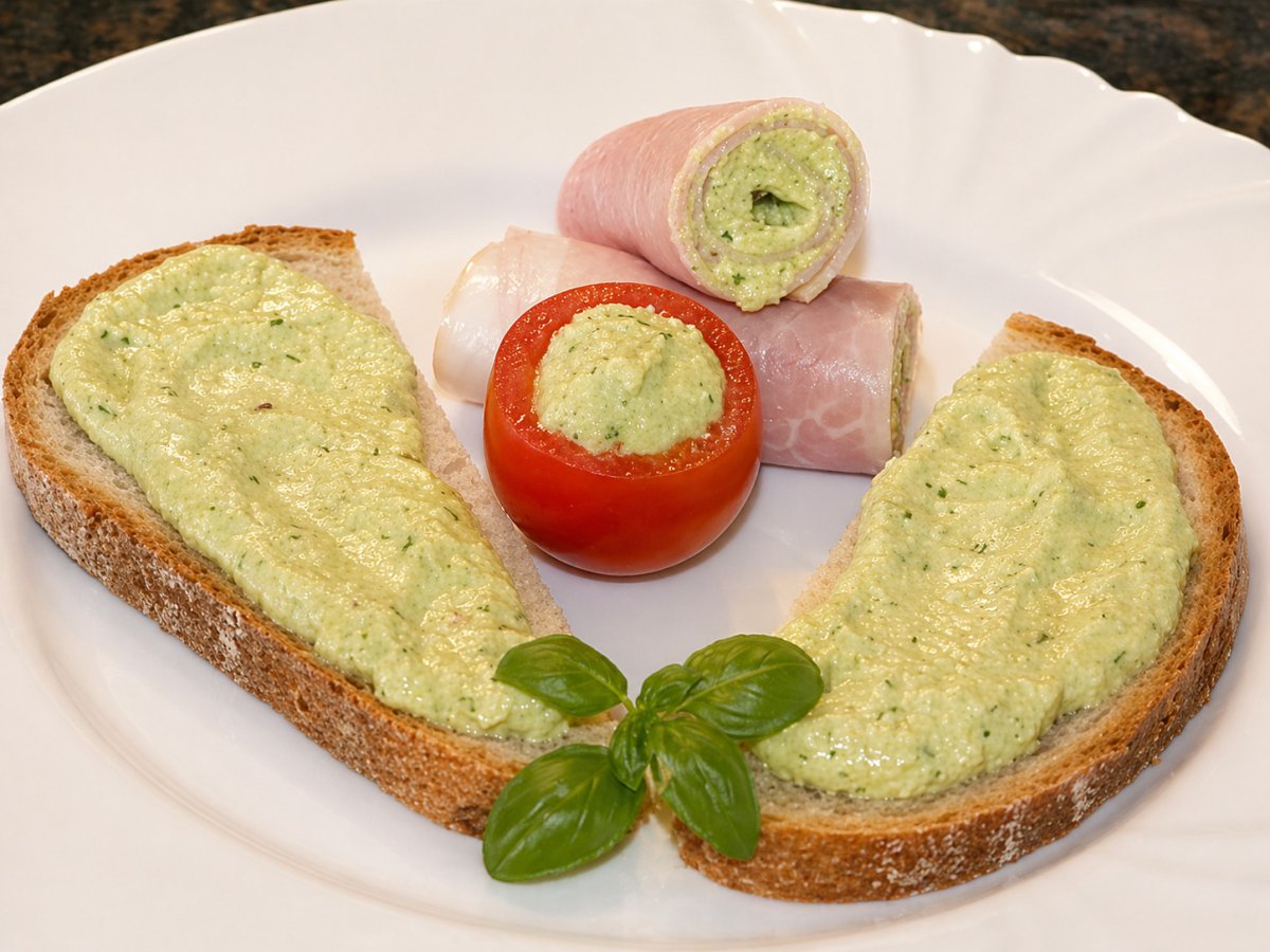Pasta de avocado cu ou