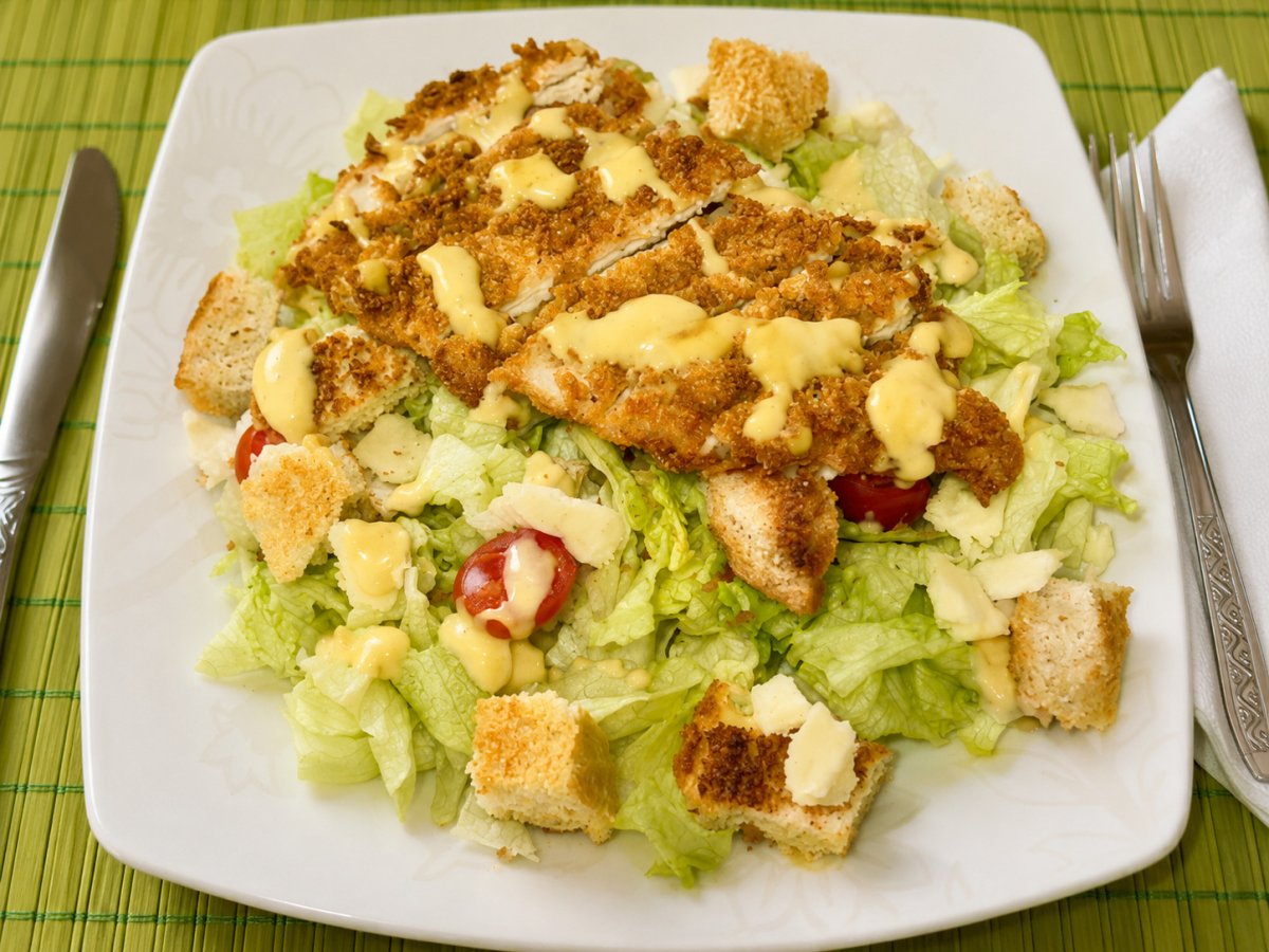 Salata cu piept de pui