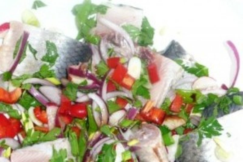 Salata orientala cu hering