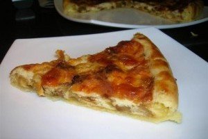 Quiche cu vinete