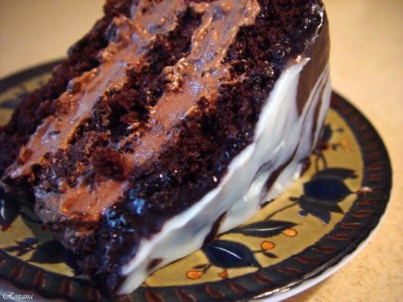 Tort cu ciocolata/ Triple chocolate cake