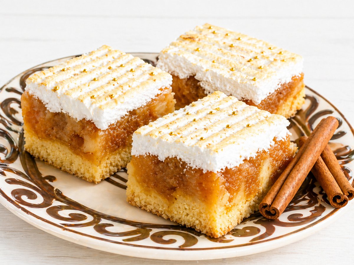 Prajitura cu mere si bezea