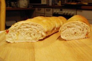 Baghete din aluat de Ciabatta