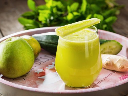 Smoothie detox cu castravete