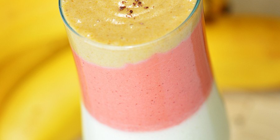 Trio de smoothie si shake