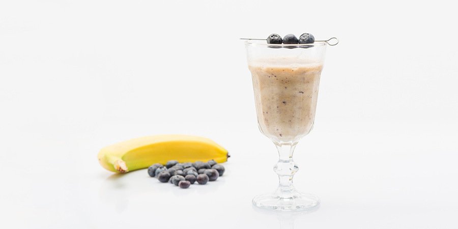 Smoothie de afine si banane