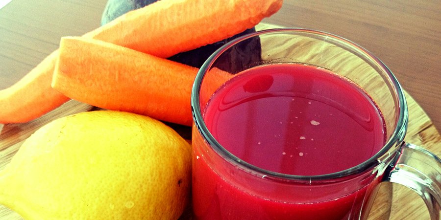 Smoothie energizant de sfecla made by Carmen Bruma