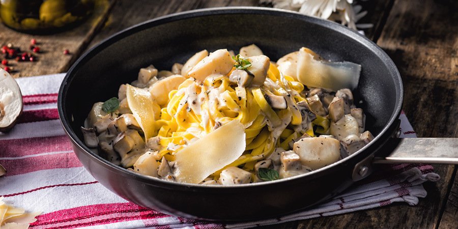 Fettuccine mare e monti