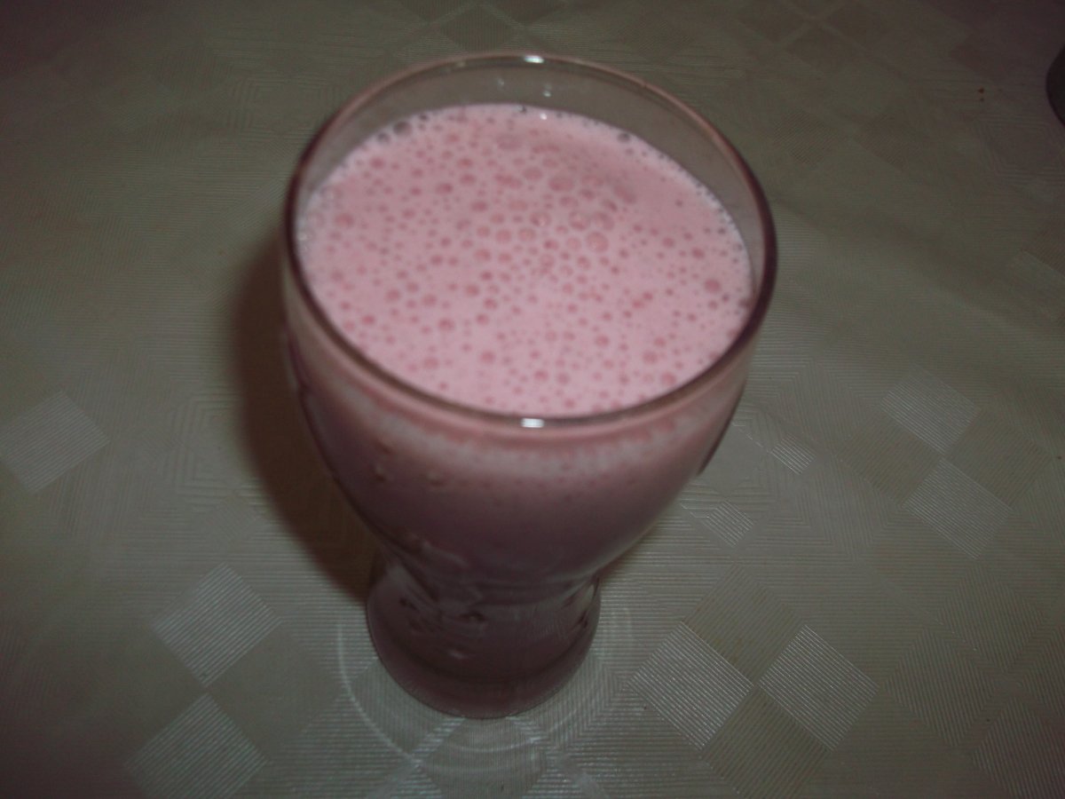 Smoothie de capsuni