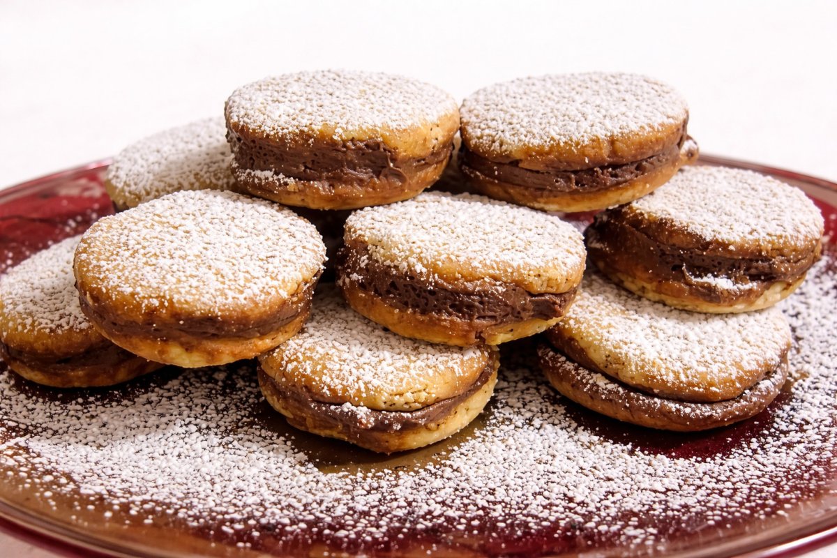 Islere cu crema de ciocolata