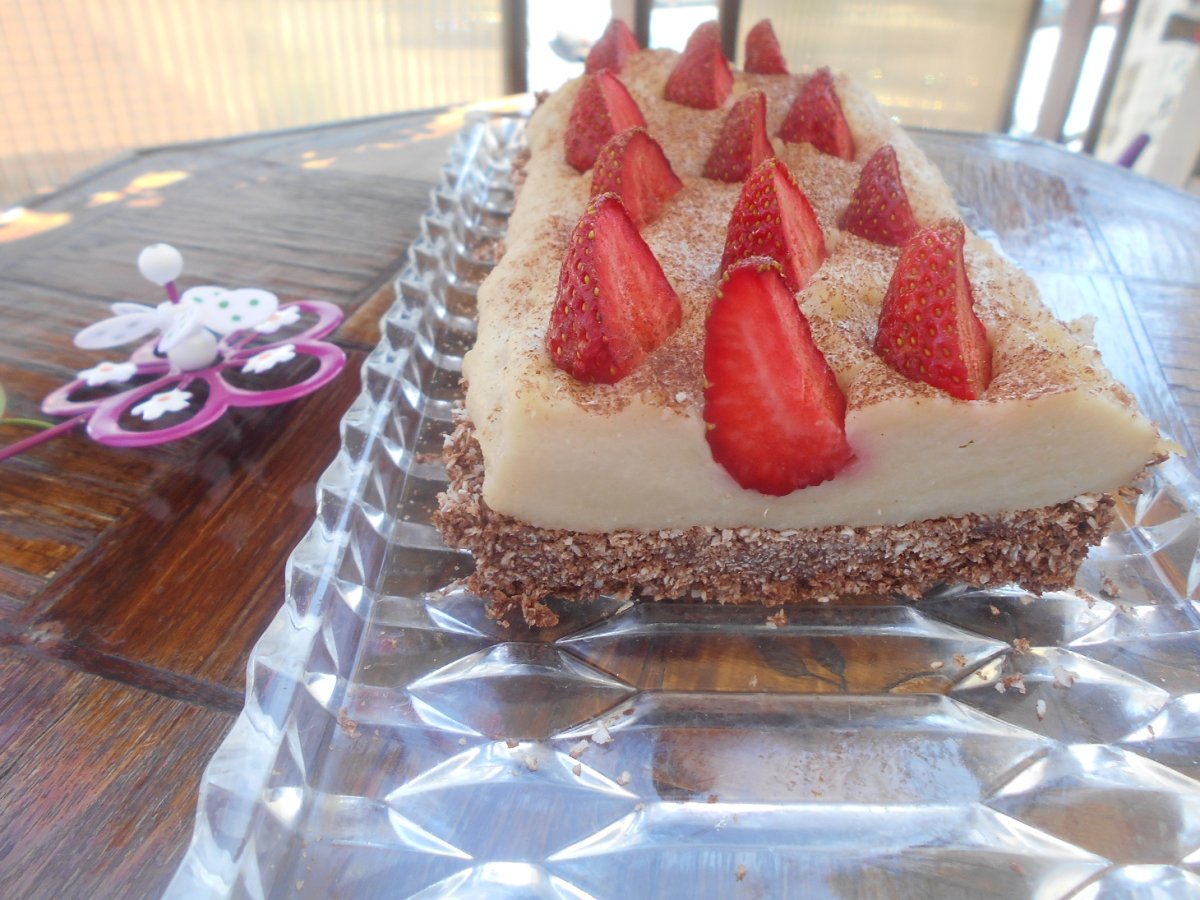 Tarta de cocos cu gris