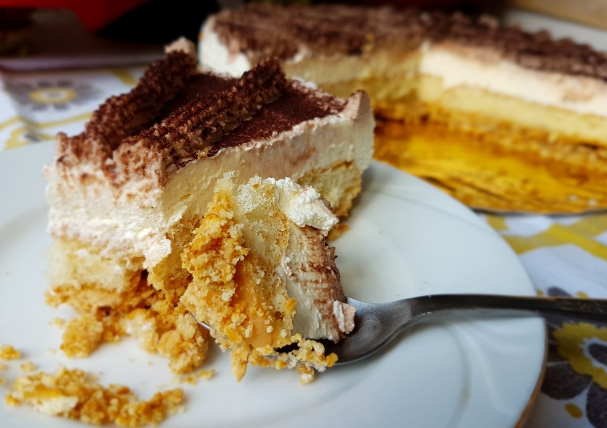 Cheesecake Tiramisu - Tiramisu reţetă readaptata