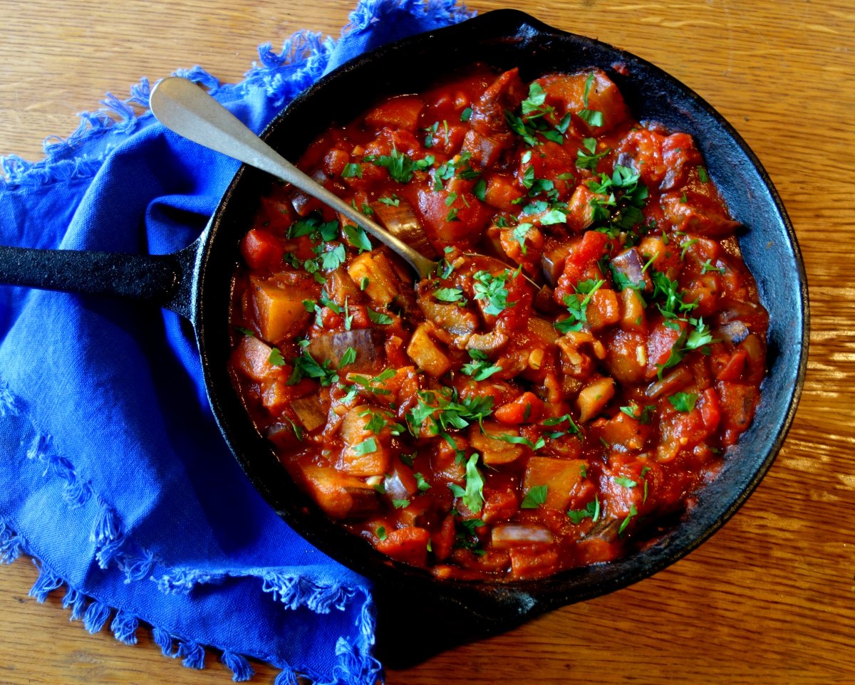 Ghiveci calugaresc de vinete