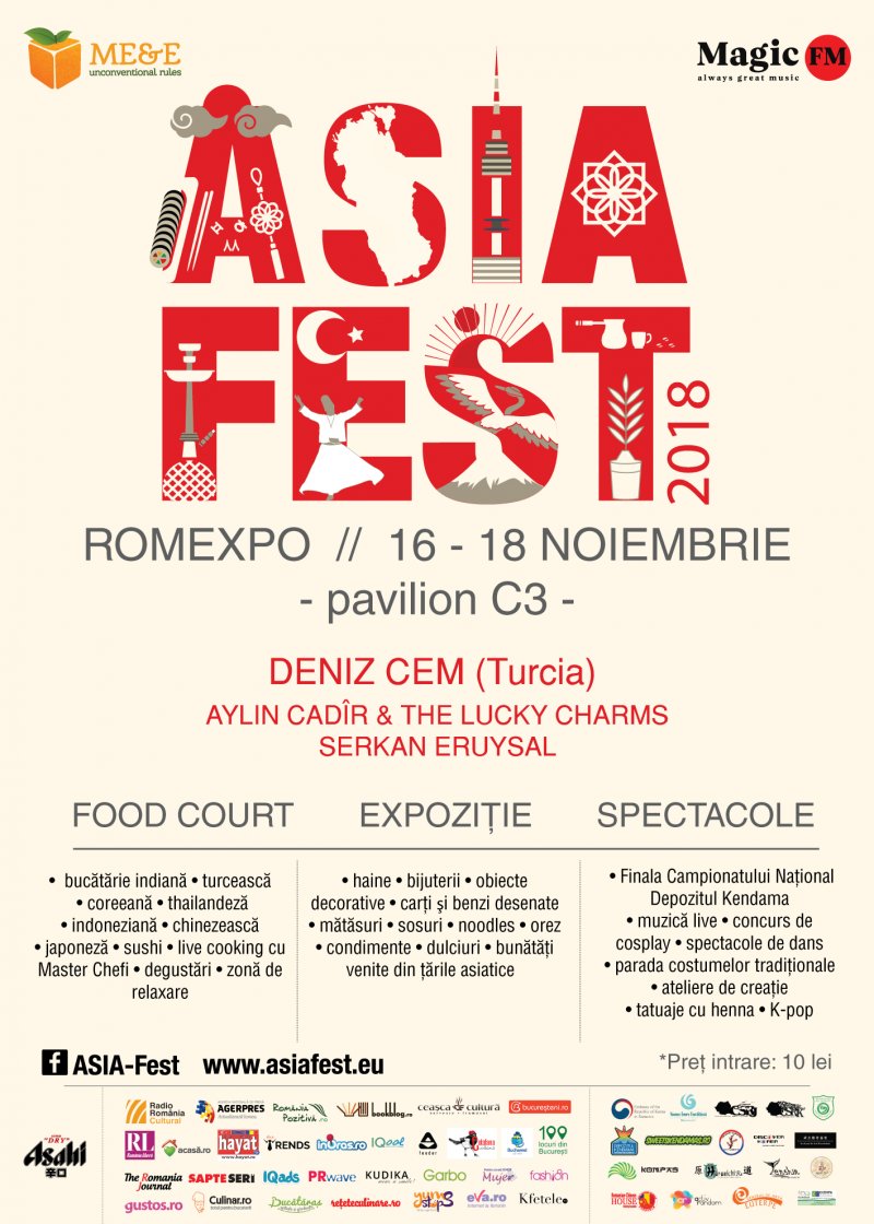 A șasea ediție Asia Fest isi deschide portile între 16 – 18 noiembrie, la Romexpo