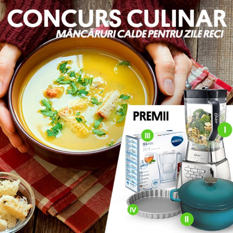 CONCURS: Mancaruri calde pentru zile reci