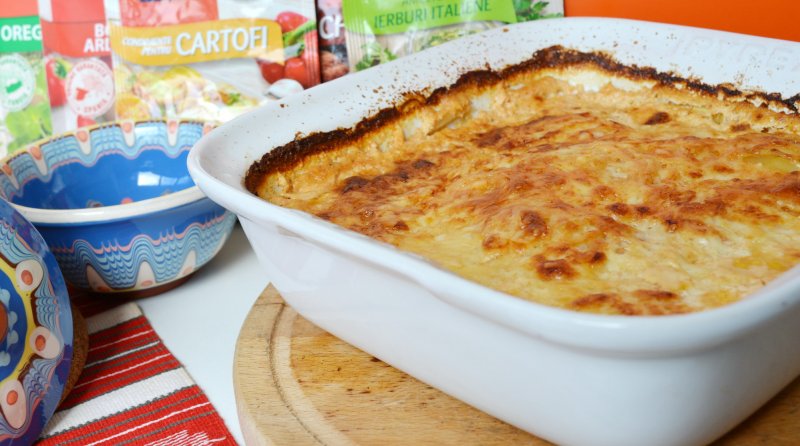 Cartofi gratinati