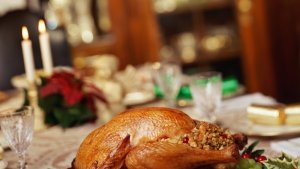 Curcan umplut de Craciun