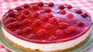 Cheesecake cu zmeura
