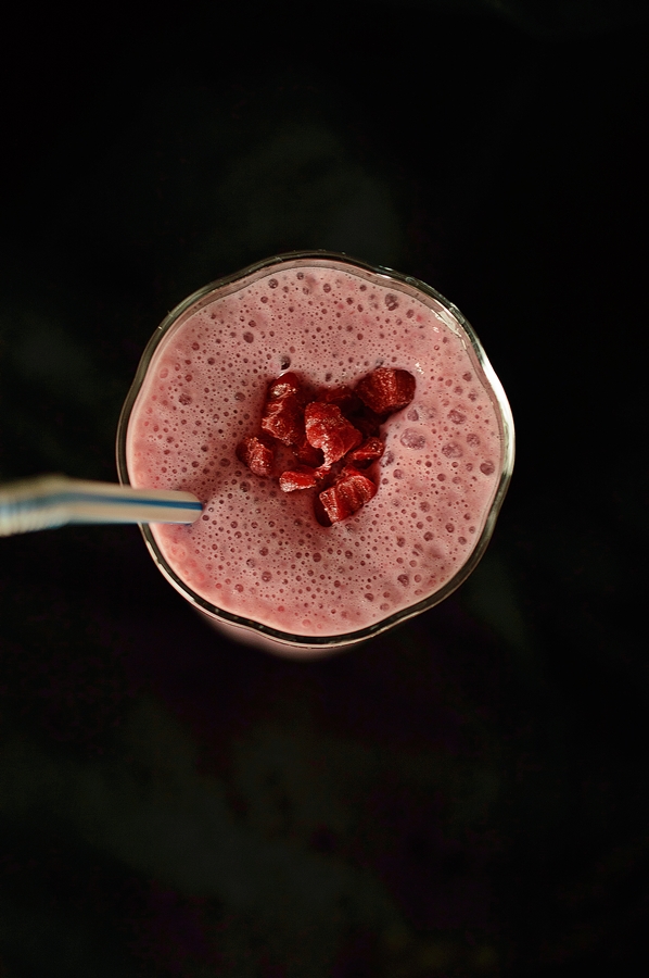 Smoothie cu zmeura