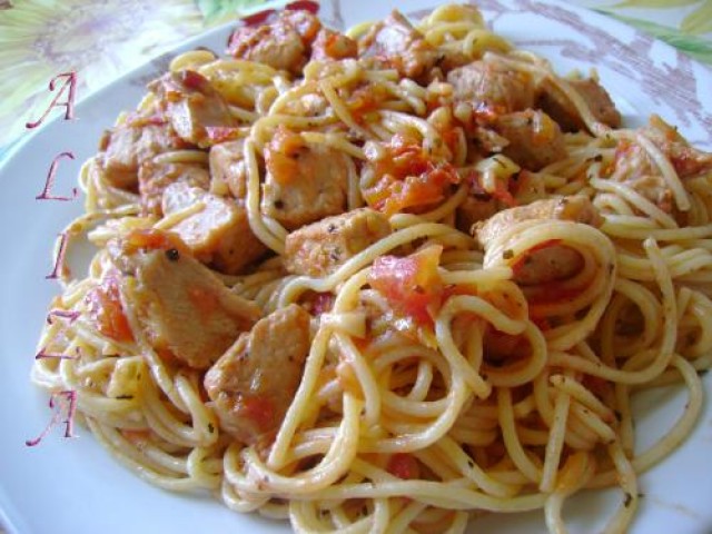 Spaghetti picante