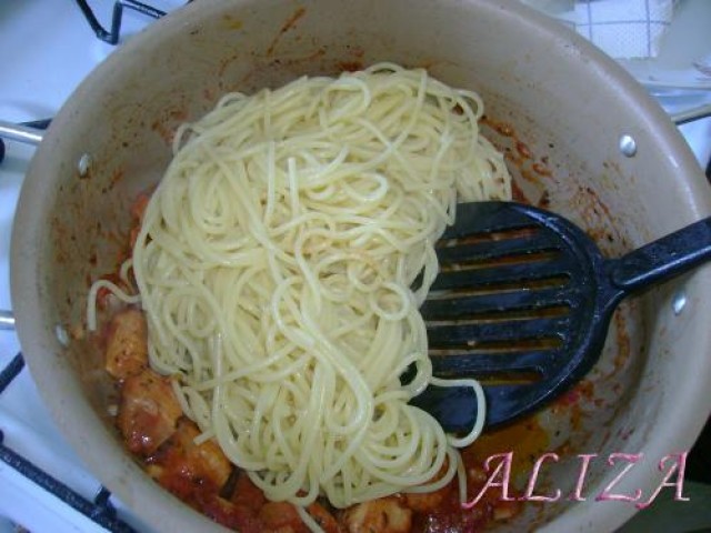 Spaghetti picante