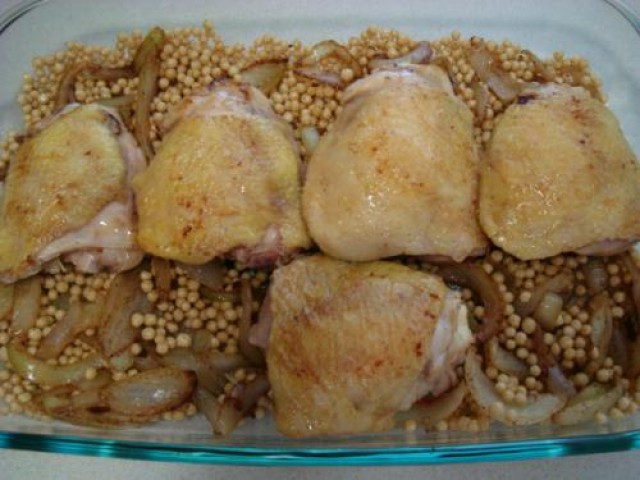 Moghrabieh (cus cus libanez)