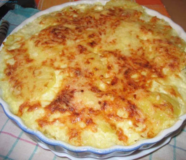 Gratin de cartofi