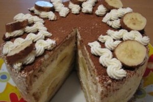 Tort de banane simplu