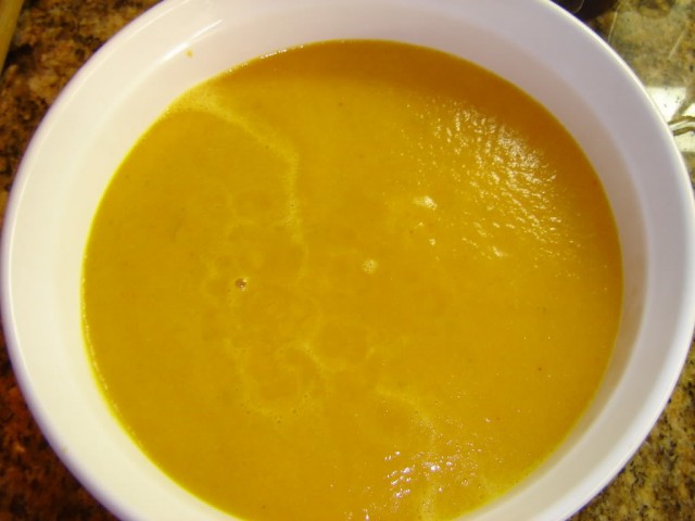 Supa crema de ardei copti