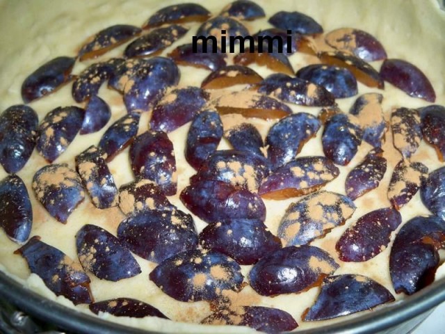 Tarta cu prune