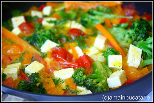 Frittata cu broccoli si telemea de oaie