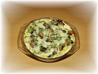 Ciuperci gratinate