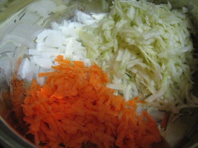 Risotto cu morcovi si zucchini
