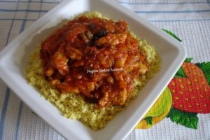 Cous cous in stil indian