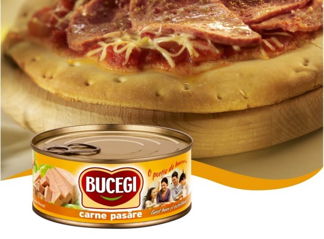 Pizza cu carne de pasare Bucegi