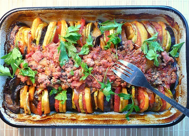 Ratatouille cu carne de vita