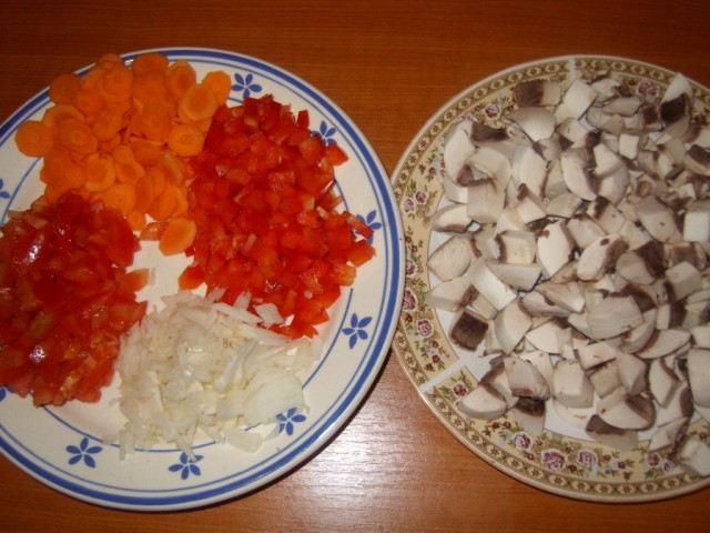 Pilaf cu legume