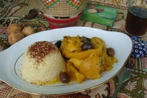 Tajine cu pui si lamai murate