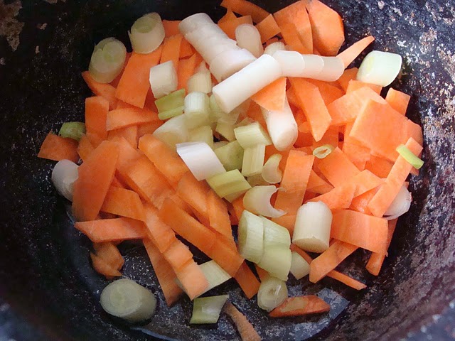 Orez cu curry si morcovi