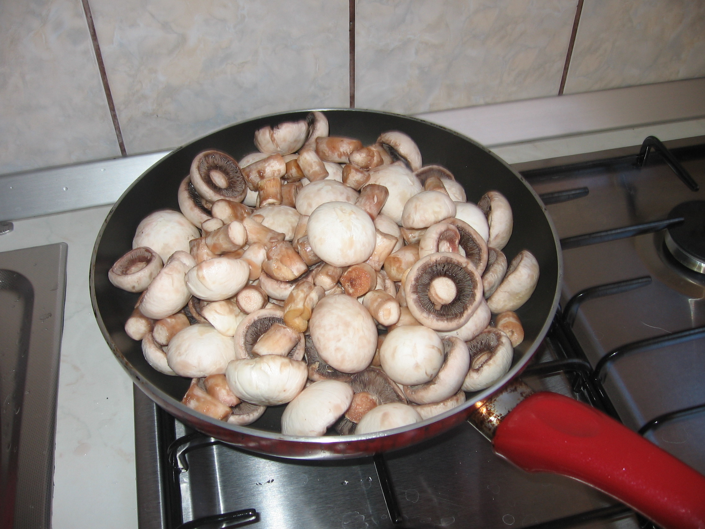 Friptura de ciuperci cu orez