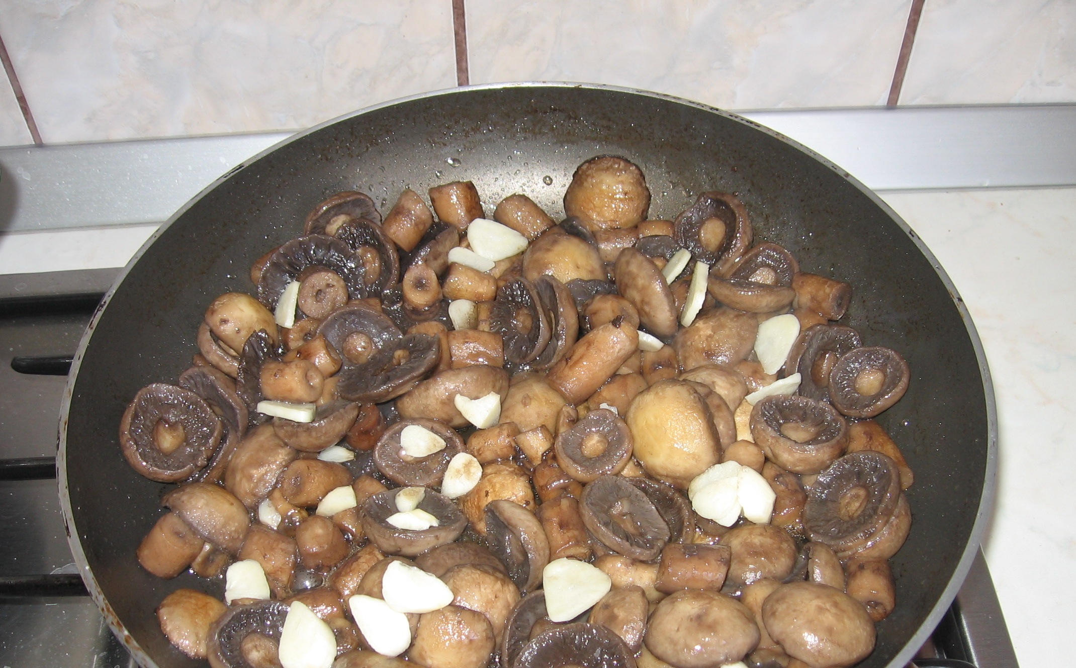 Friptura de ciuperci cu orez