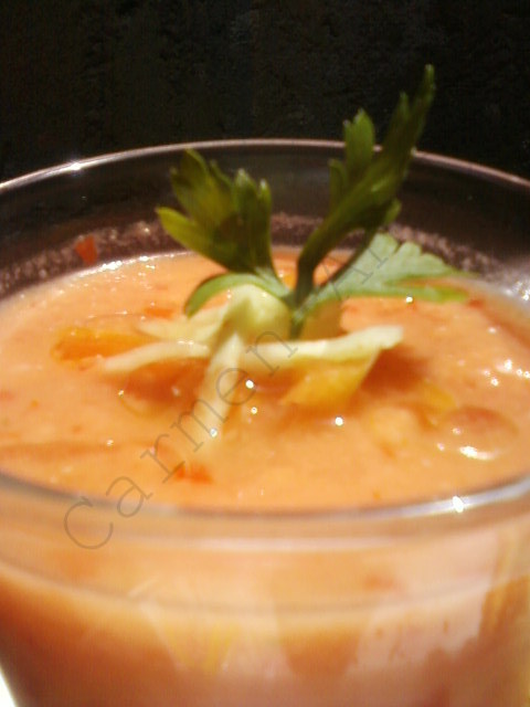 Gazpacho sau supa de rosii rece