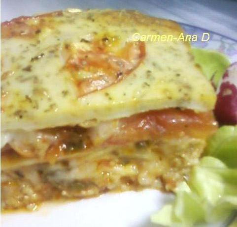 Lasagna din foi de clatite