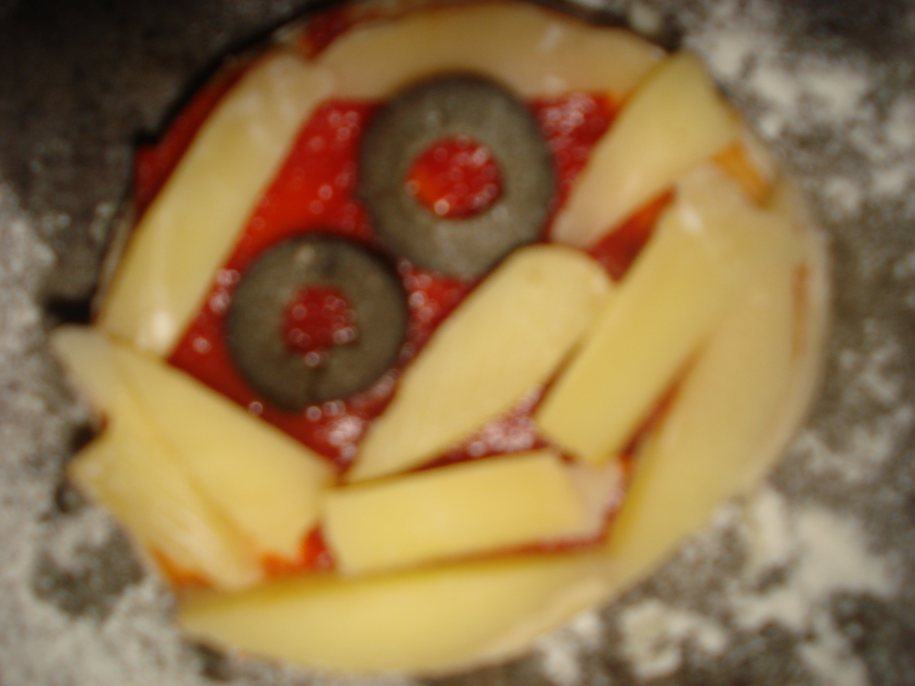 Mini Pizza Halloween