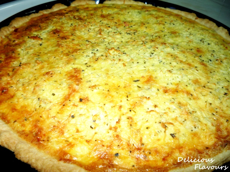 Quiche cu ciuperci